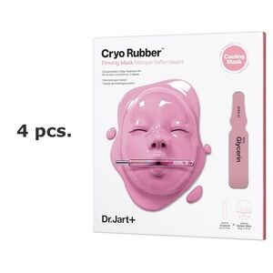 DR JART (4 pcs.) Cryo Rubber Firming Mask – Expiration Date 05/2028